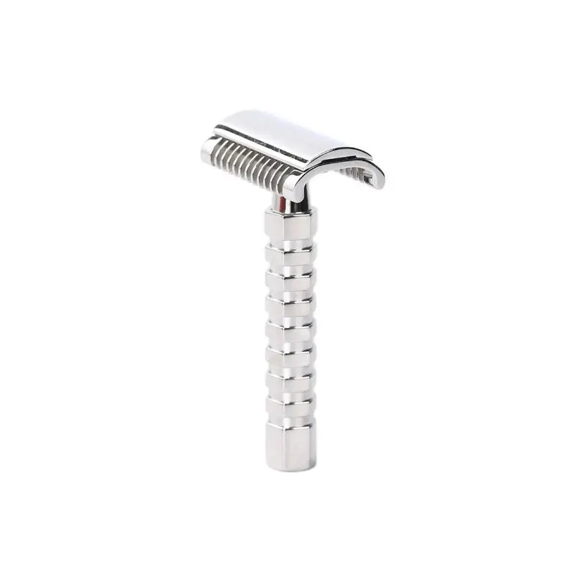 Maquinilla de afeitar de seguridad de acero inoxidable Yaqi Duomo