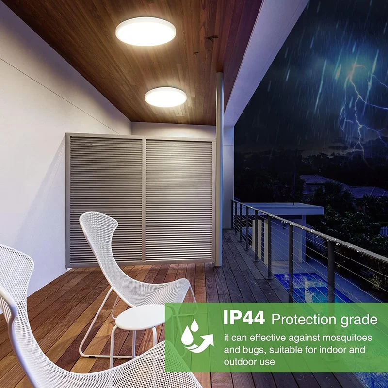 Lámparas de techo con Radar LED, Panel de luz LED con detección inteligente, lámpara de inducción con Radar sensible, iluminación de techo para pasillo y escalera