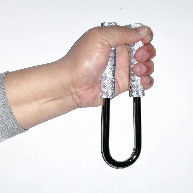 Ejercitador de fuerza de dedo con agarre de mano ajustable en forma de U para Fitness, desarrollador de músculos de muñeca y brazo, fortalecedor de potencia de 50-130kg/80-180kg