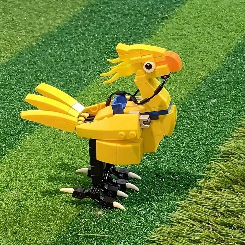 Moc animales Chocoboed juego de bloques de construcción mascota figura de acción Kwehs ladrillos modelo juguete ensamblado regalos de cumpleaños