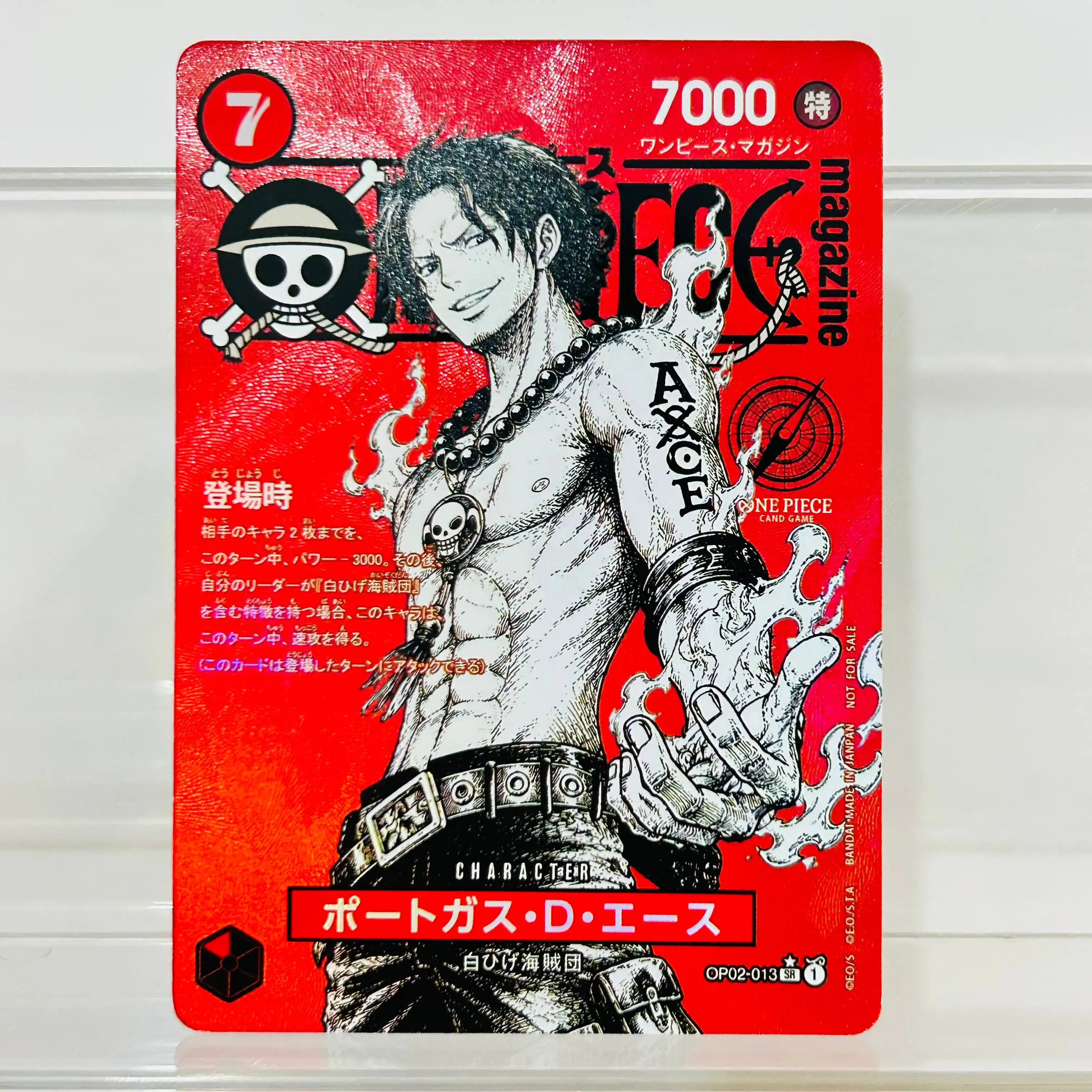 Tarjeta Coleccionable One Piece Boa Hancock EB03-026 Versión Japonesa con Textura Metálica, Tarjetas DIY de Grado Coleccionable, Colección Premium de Anime TCG