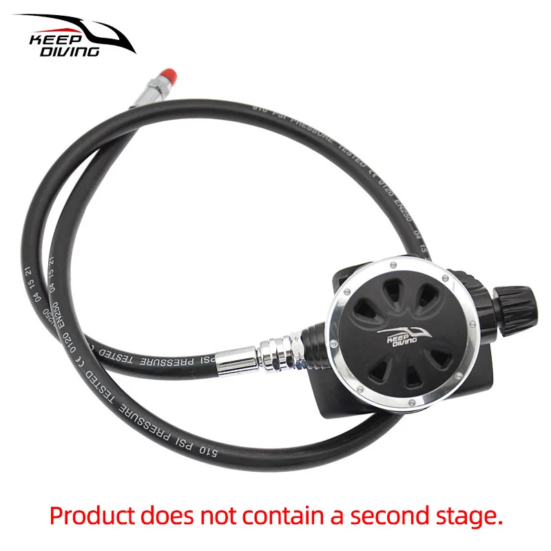 Manguera reguladora de baja presión de segunda etapa para buceo, junta de latón de 510 Psi, accesorio para snorkel, 75CM/102CM/210CM