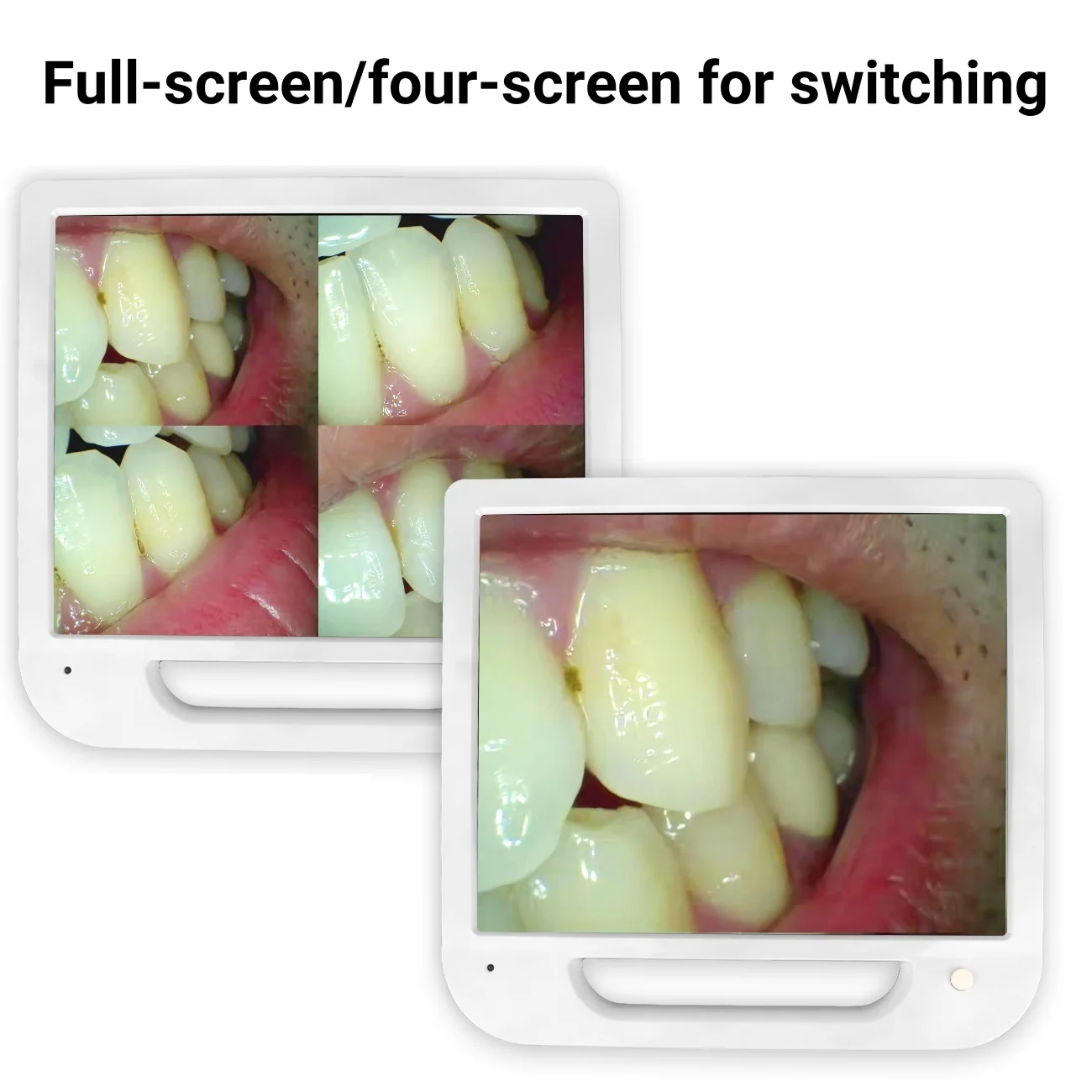 Cámara Intraoral Dental Todo en Uno JUMTOP, Monitor LCD Digital de 17 Pulgadas con Soporte de Brazo