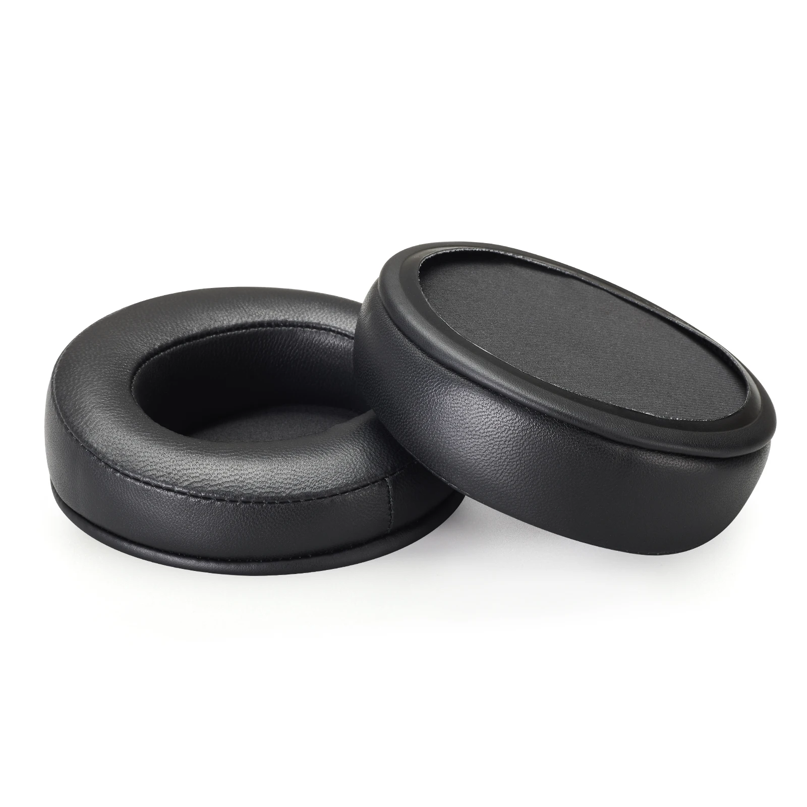 Almohadillas para los oídos de piel de oveja de 105mm para auriculares FiiO FT1,Fostex TH-600 TH-900,Denon AH-D5200/D7200/D9200/Ether Flow 1.1/ZMF