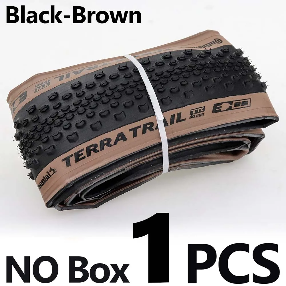 Continental Terra Trail 700c Tubeless Ready neumático Cyclocross Gravel 700x40/45c Bicicleta de carretera Pneumático TLR plegable Marrón
