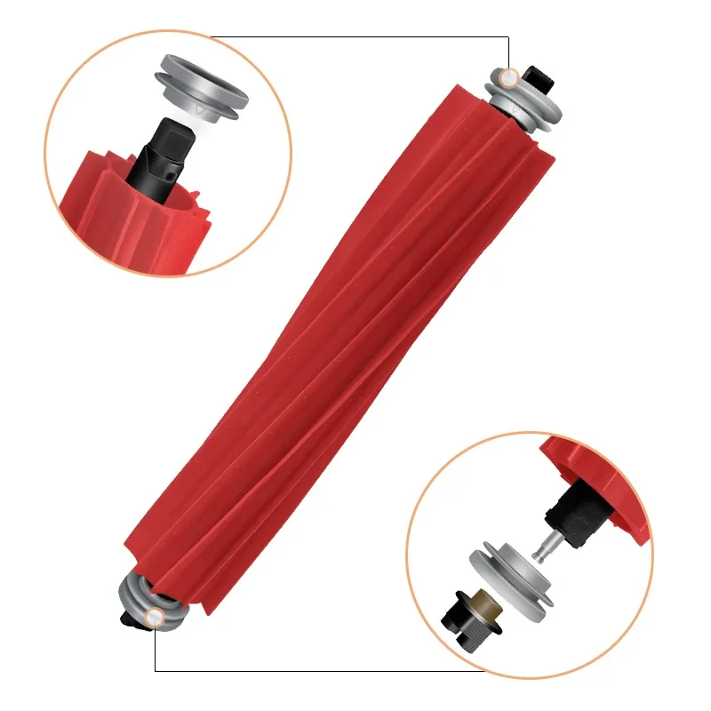 Para Xiaomi Roborock Q7 Max,Q7 Max+,Q7 Plus,T8 filtro de repuesto cepillo lateral principal paño bolsa de polvo piezas accesorios para aspiradoras