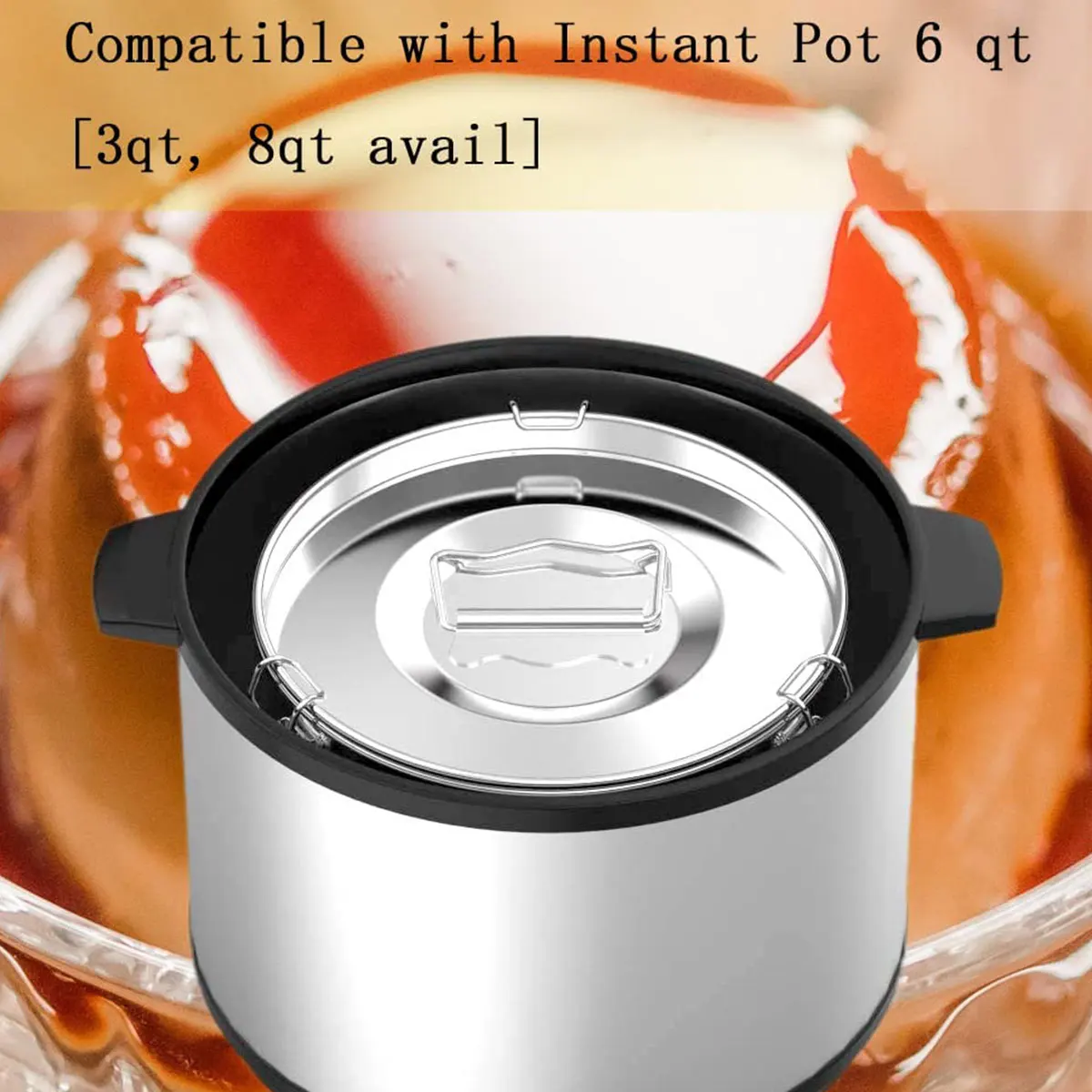 Molde de flan de acero inoxidable para hornear pasteles, molde de sartén de flan, sartenes de tarta de queso de 1,5 cuartos, molde de flan Flanera, herramientas portátiles para hornear pasteles de cocina