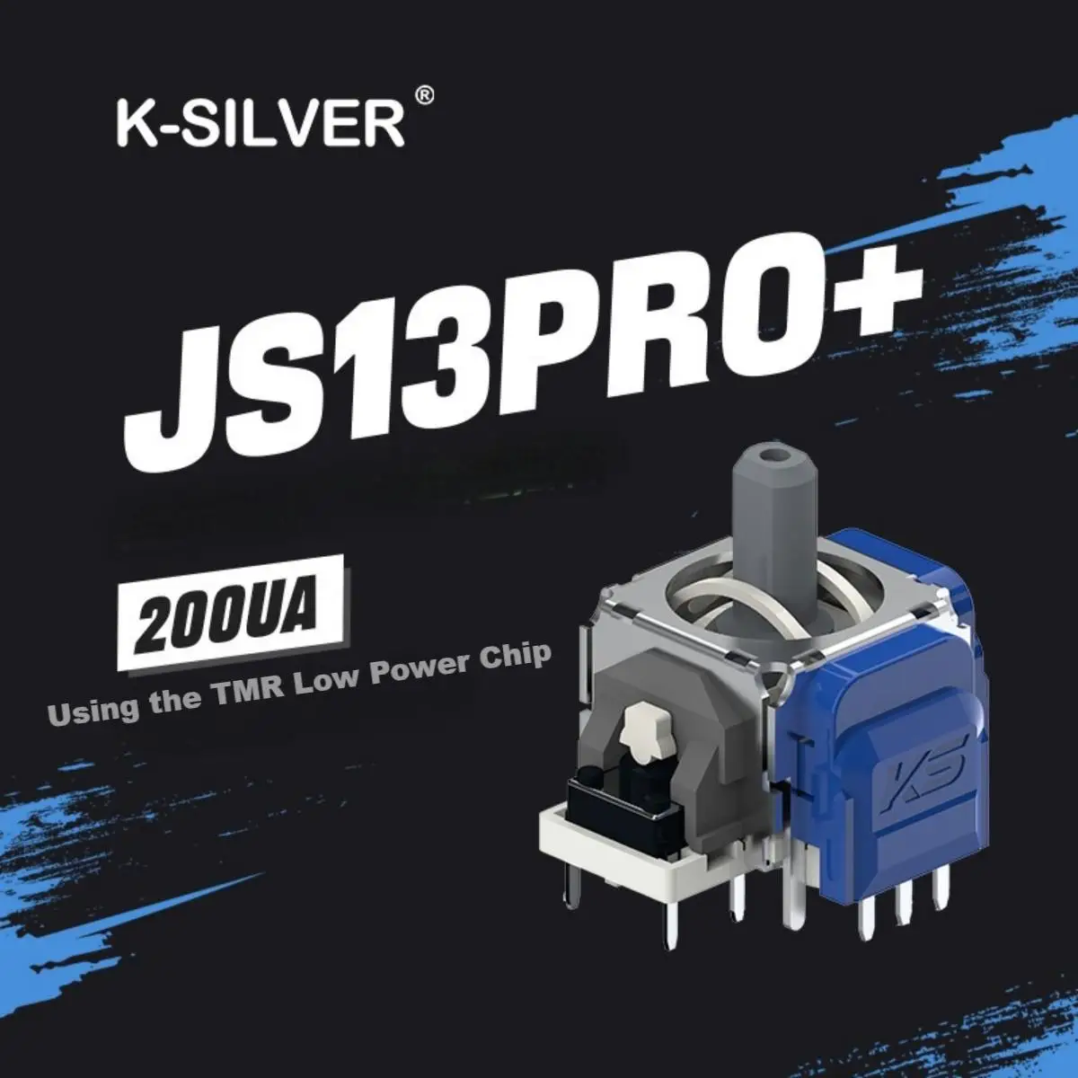 Para PS5 PS4 XBOX Series controlador 3D analógico Thumbstick k-plata JS13 PRO + TMR Joystick sin deriva Gamepad accesorios de repuesto