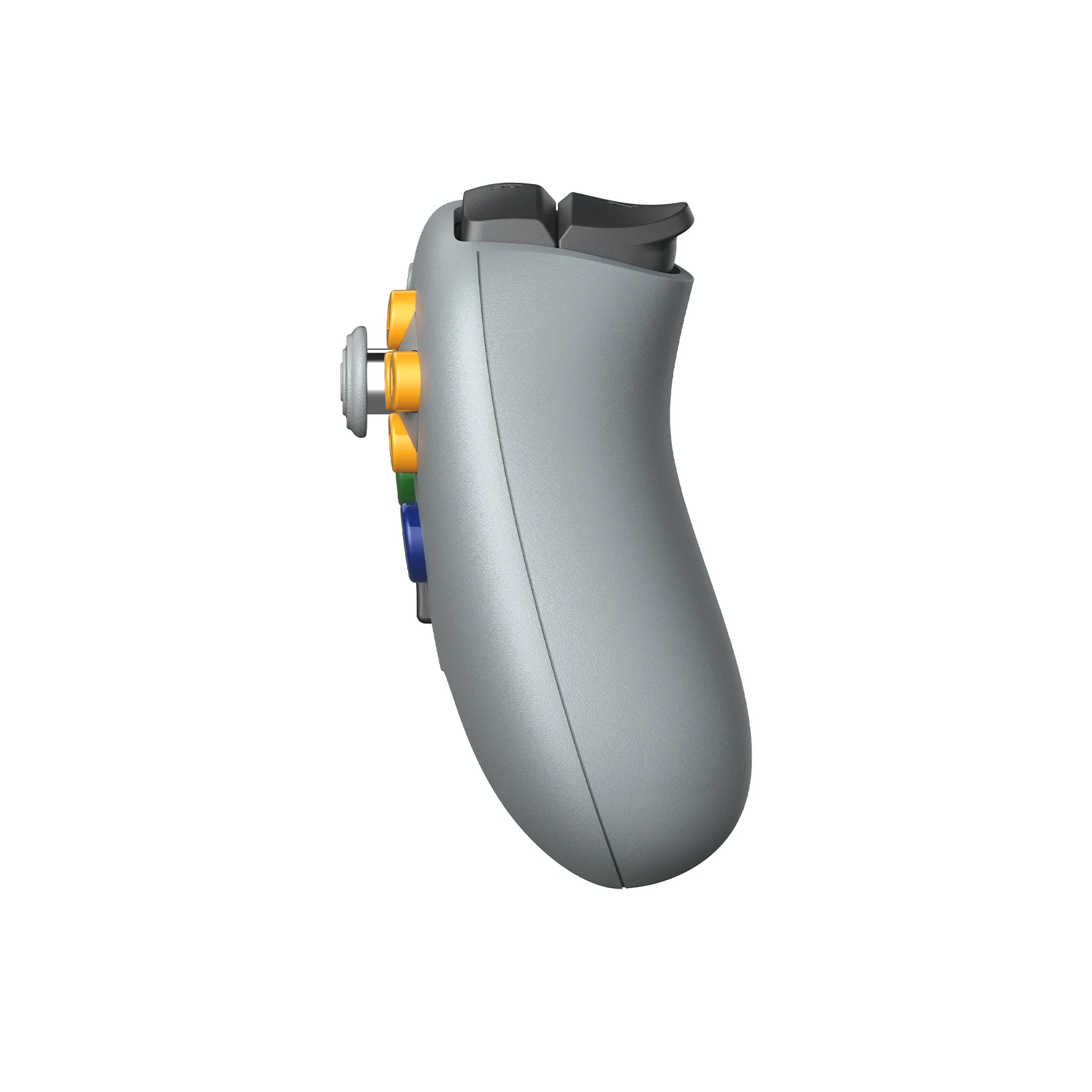 Control Inalámbrico 8BitDo N64 2.4G para Consola N64 Original, Analógico 3D y Windows (Gris), Joystick con Efecto Hall