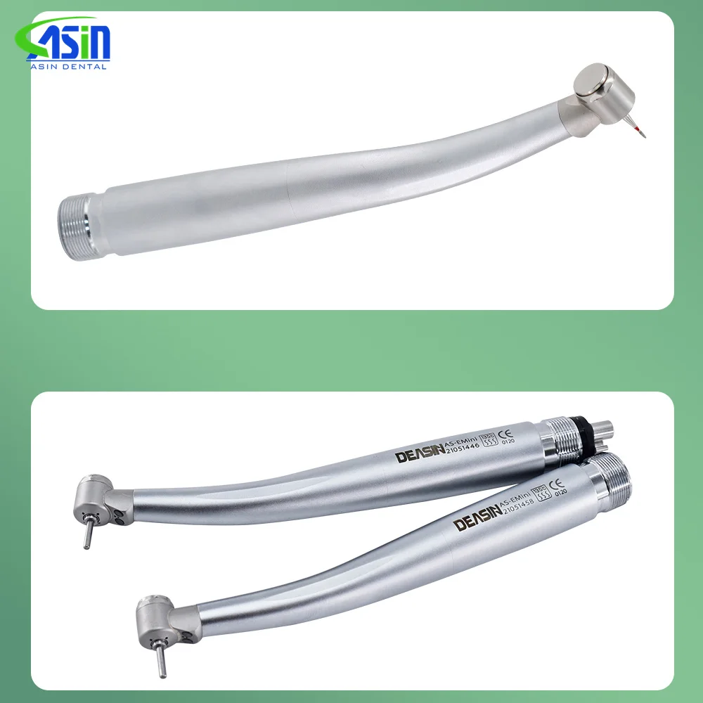 DEASIN-Mini cabezal LED Dental, pieza de mano de alta velocidad para laboratorio Dental, pieza de mano para niños, botón pulsador, herramientas de odontología