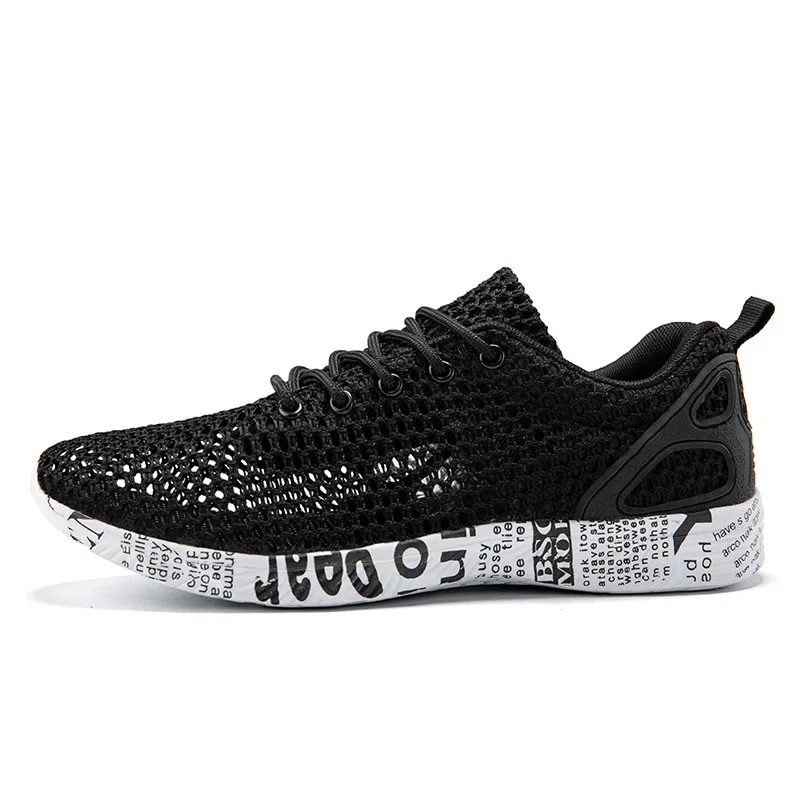 Zapatos de playa descalzos para hombre y mujer, zapatos para caminar en el agua, para pescar, nadar, zapatillas de deporte de malla acuáticas de secado rápido