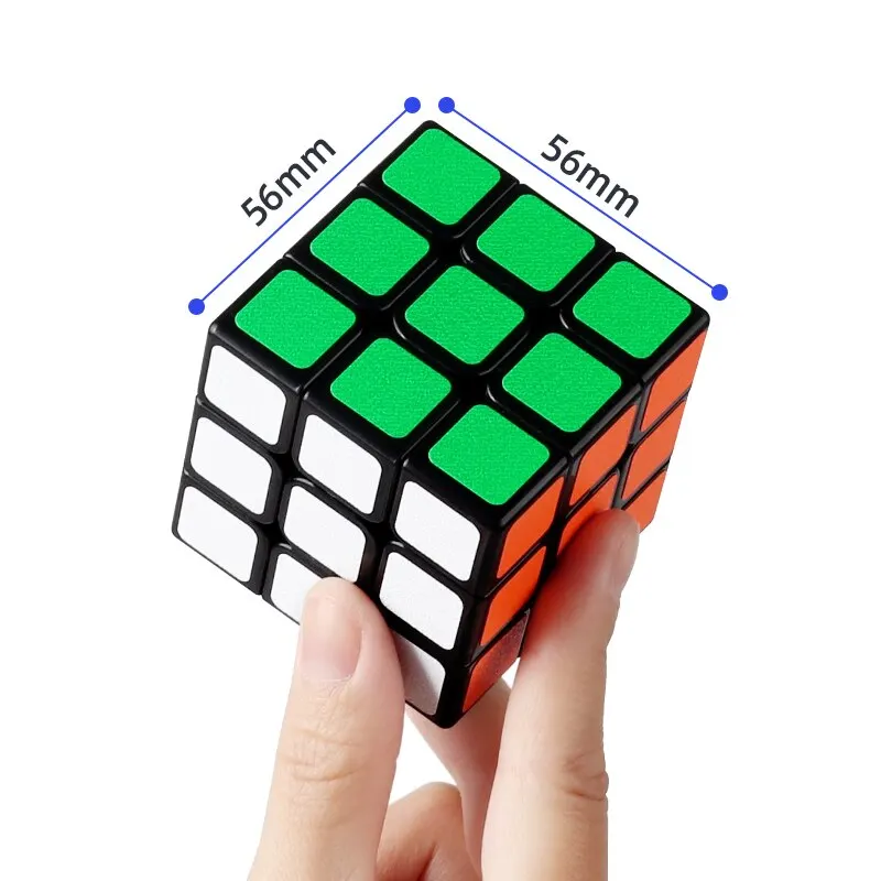 SENGSO-cubo mágico 3x3 con textura esmerilada, juguete educativo, rompecabezas, diseñado para competición