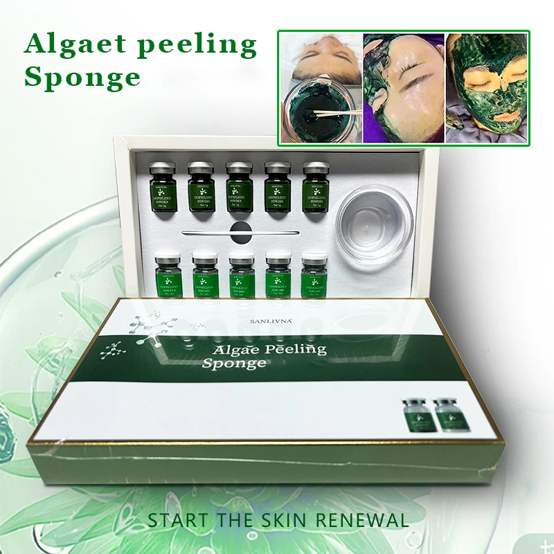 Mascarilla Facial de Algas en Polvo, Algas Marinas Naturales, Cuidado de la Piel DIY, Reparación del Acné, Limpieza de Poros, Equilibrio de Grasa, Cuidado de la Piel Coreano