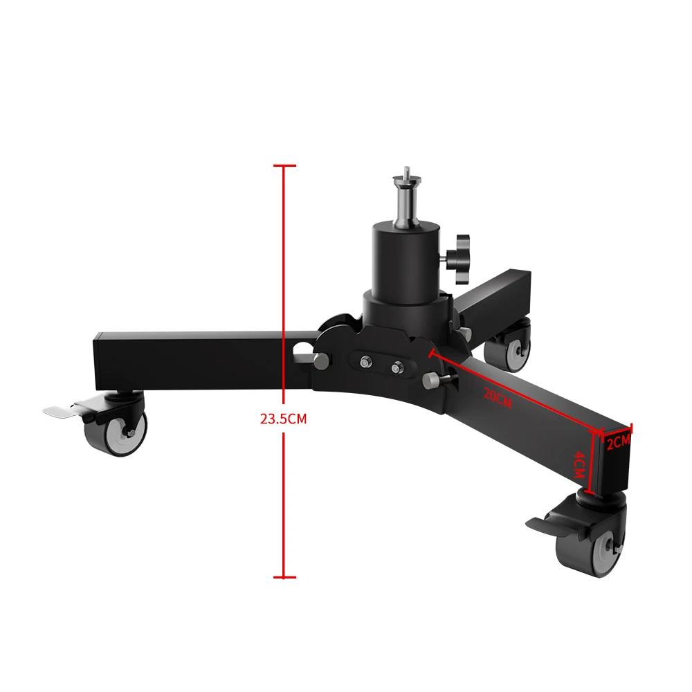 Soporte de luz de suelo de Metal de 22cm, 76cm y 183cm, soporte de iluminación de relleno para fotografía con ruedas de 3 uds., soporte de luz de fondo de doble uso