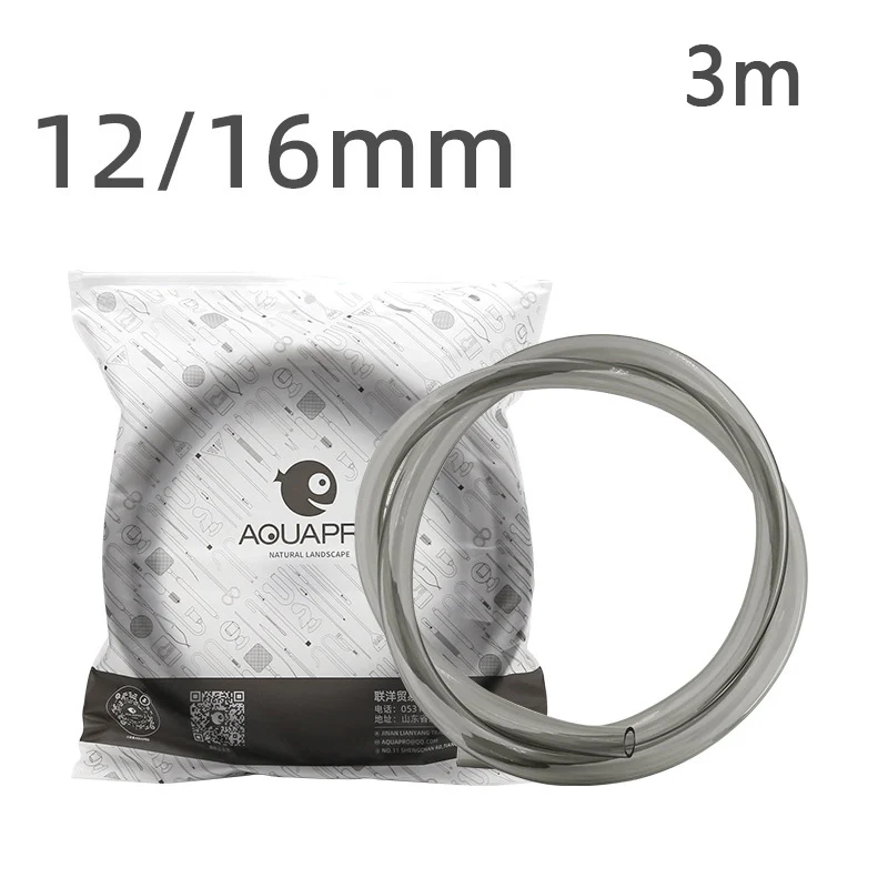 AQUAPRO 3m pecera tubería de agua de PVC tubería de intercambio de agua de acuario resistente a la corrosión bomba de agua filtro cubo tubería de agua suave