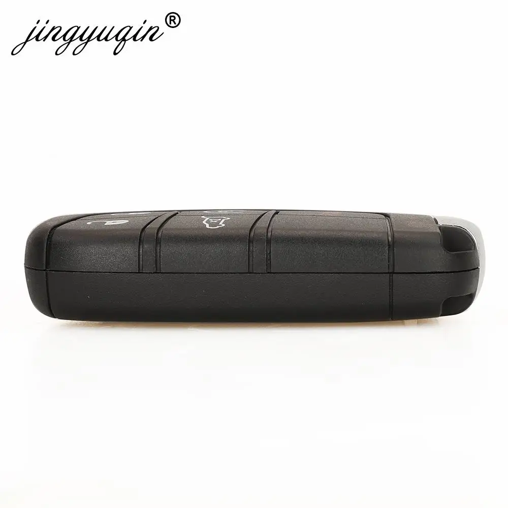 Jingyuqin llave remota inteligente del mercado de accesorios 433mhz 4A sin llave para Jeep Renegade Compass C-CUV Trailhawk SIP22 M3N- 40821302 68250335 AB