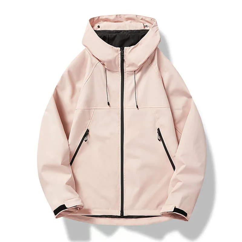 Chaquetas con capucha para hombre, chaqueta deportiva para exteriores, impermeable, transpirable, ropa deportiva para parejas, abrigos de senderismo Unisex, prendas de vestir, ropa para hombre