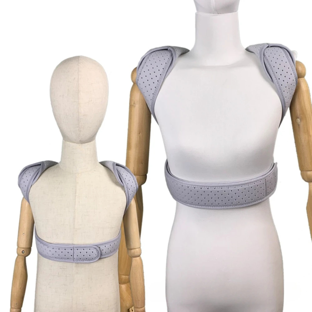 Correas de Clavícula Transpirables para Adultos y Niños, Cómodas y Reforzadas, Corrección de Postura, Banda Ortopédica para Fijación de Fracturas de Clavícula