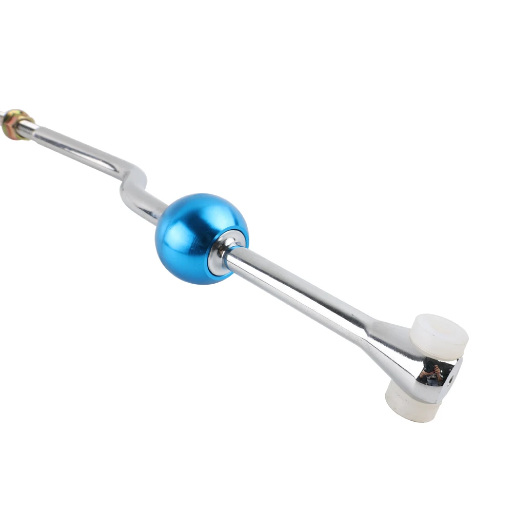 Palanca de cambios de tiro corto de aluminio M10X1.25 palanca de cambios corta para Peugeot 206 99-00