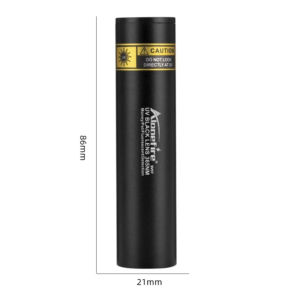 Linterna UV de 3W y 365nm, Recargable por USB, Luz Ultravioleta para Detectar Orina de Mascotas, Tinea en Gatos, Dinero, Minerales, Escorpiones, Luz Negra SV57