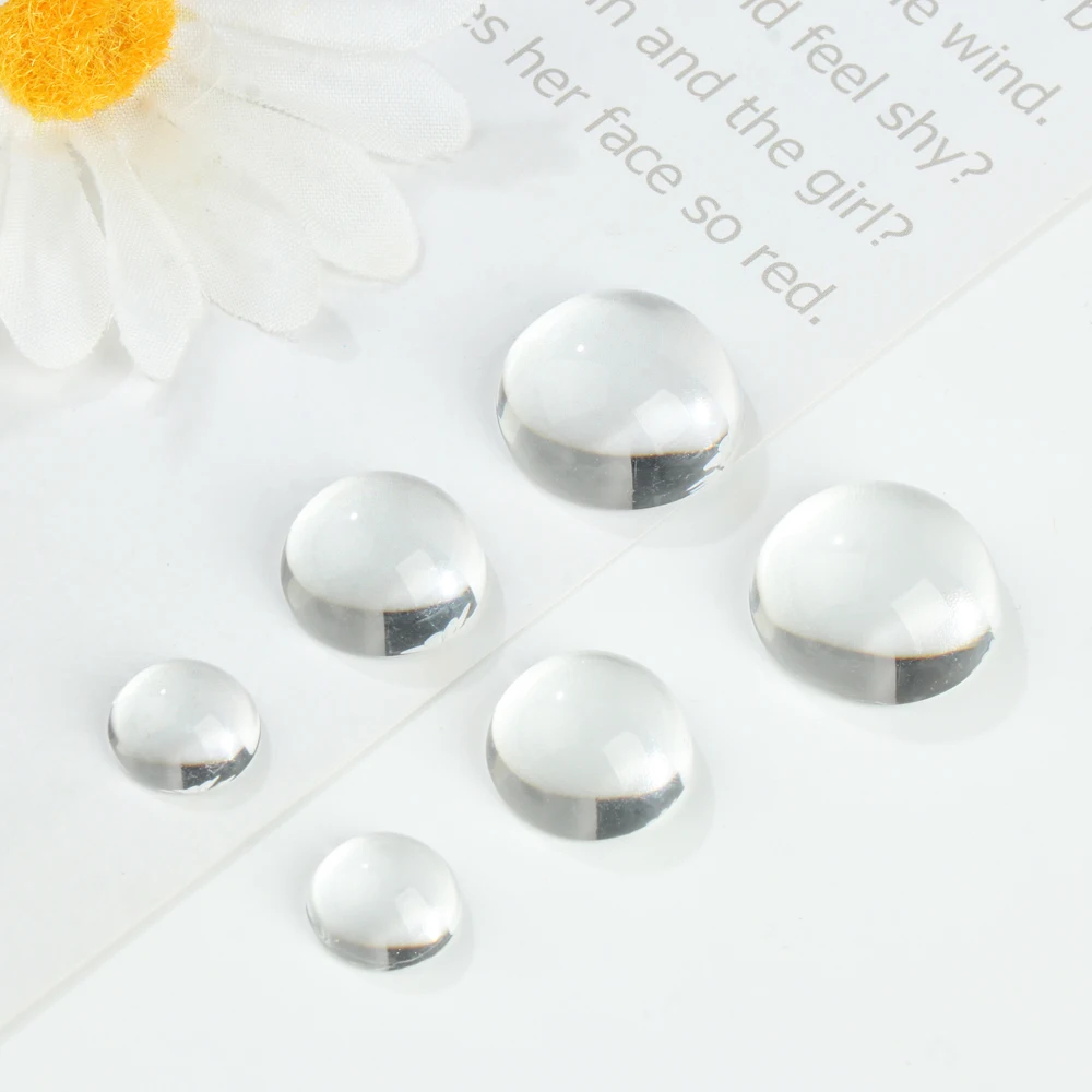Ojos de cristal para muñecas, accesorios para ojos de 6/8/10/14/18/20mm, 20 unidades