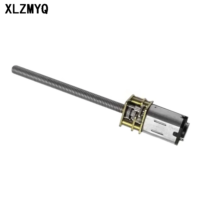 10 Uds GA12-N20 DC 3V 6V 12V Micro engranaje de reducción Motor de CC con tornillo de avance M4 * 55 motores N20 30RPM 50RPM 100RPM 1000RPM Kit Diy