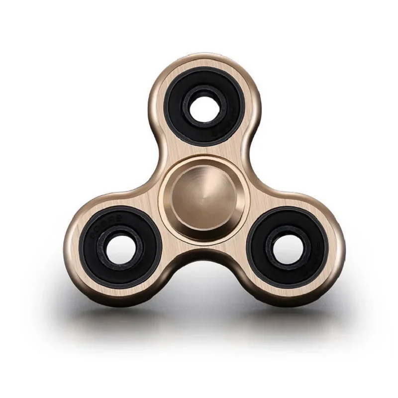 Fidget Finger Spinner, Spinners de mano de Metal de aleación, juguetes de descompresión para aliviar el estrés para niños y adultos, regalos divertidos