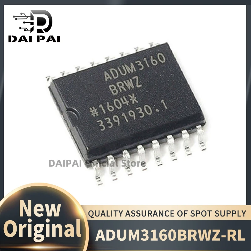 (5 uds-10 uds/lote) ADUM3160BRWZ-RL SOIC-16 ADUM3160BRWZ ADUM3160 2,5KV USB aislador Chip IC circuito integrado