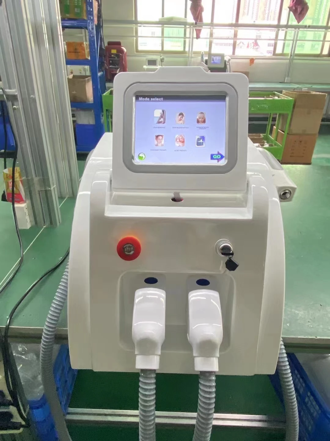 Equipo de Belleza Profesional Multifuncional 2 en 1, Depilación IPL OPT, Eliminación de Tatuajes con Láser ND Yag, Máquina de Picosegundos 2023