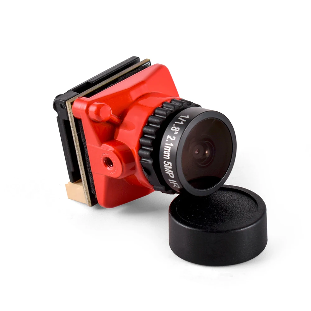 Cámara FPV de 5MP y 1800TVL con sensor Starlight de 2,1 mm para drones de carreras RC, tamaño de 1/8 de pulgada, visión nocturna, compatible con DJI.