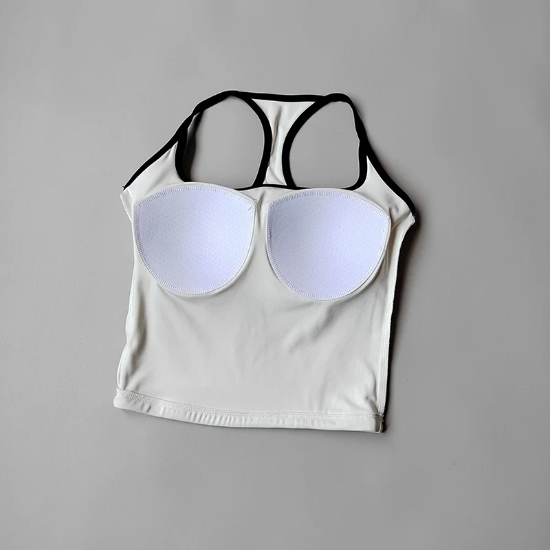 Camiseta sin mangas de Pilates para mujer, Sujetador deportivo de realce, sujetadores de Fitness transpirables huecos, chaleco de Yoga para gimnasio, camisetas sexis para correr, ropa deportiva