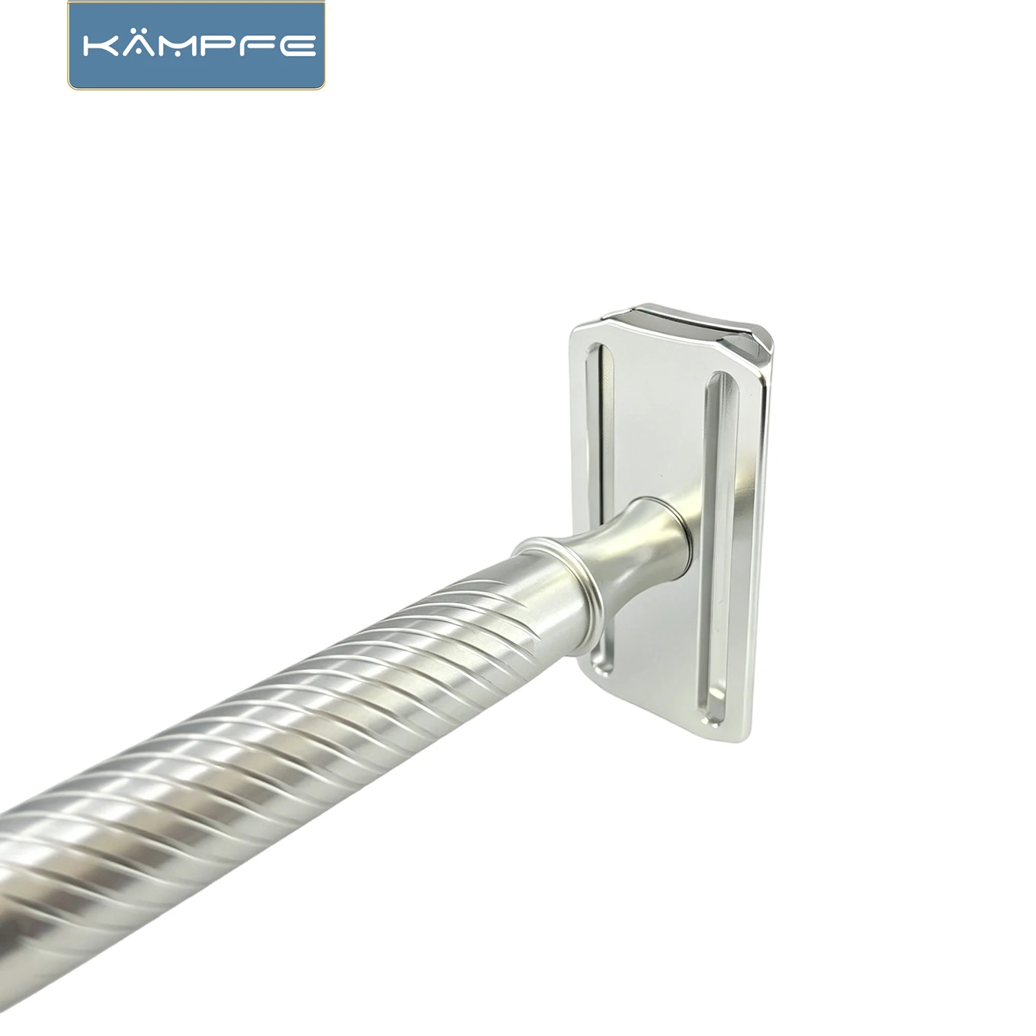 KAMPFE - Protector de Seguridad Metálico de Aluminio CNC Tradicional 30 °   Maquinilla de Afeitar Manual de Doble Filo con Ángulo Fijo para un Afeitado Preciso