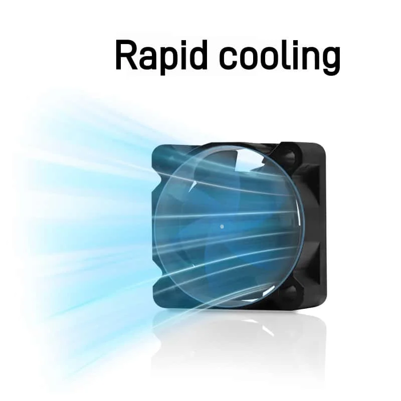Ventilador 2510 para Bambu Lab X1/P1, Ventilador de Refrigeración con Cable, Ventilador de Enfriamiento Rápido para Impresora 3D Bambu X1C P1S P1P, Accesorios