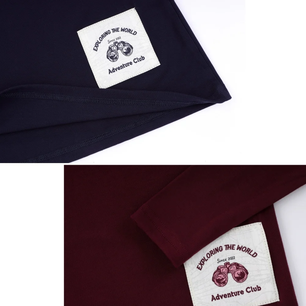 AP AW26 Modal Fabric Explorer Club Collection, ropa a juego para niños y niñas, ropa informal cómoda para niños