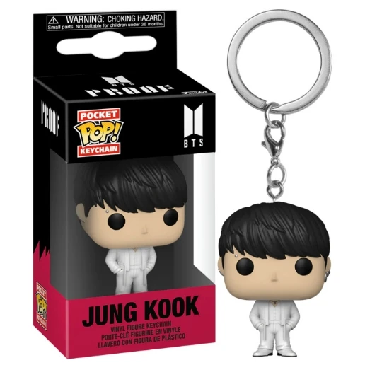 Funko POP-llavero de dibujos animados para hombre, juguetes coleccionables de figuras de acción de vinilo, con bolsillo de J-HOPE V, de V, Sung KOOK, JIMIN Jin