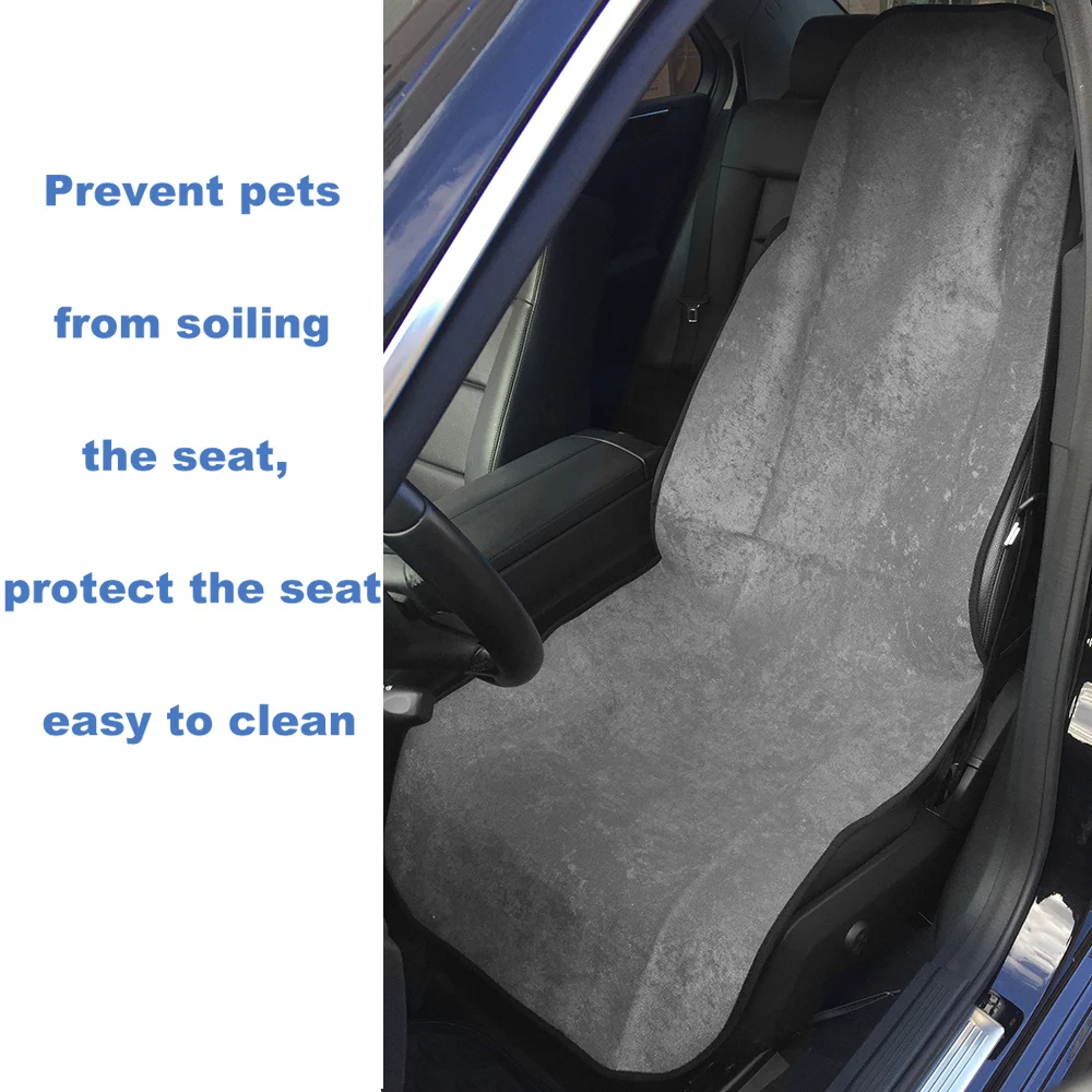 Toalla Universal, cojín para asiento de coche, Protector de asiento lavable a prueba de sudor para mascotas, fundas para coche para las cuatro estaciones