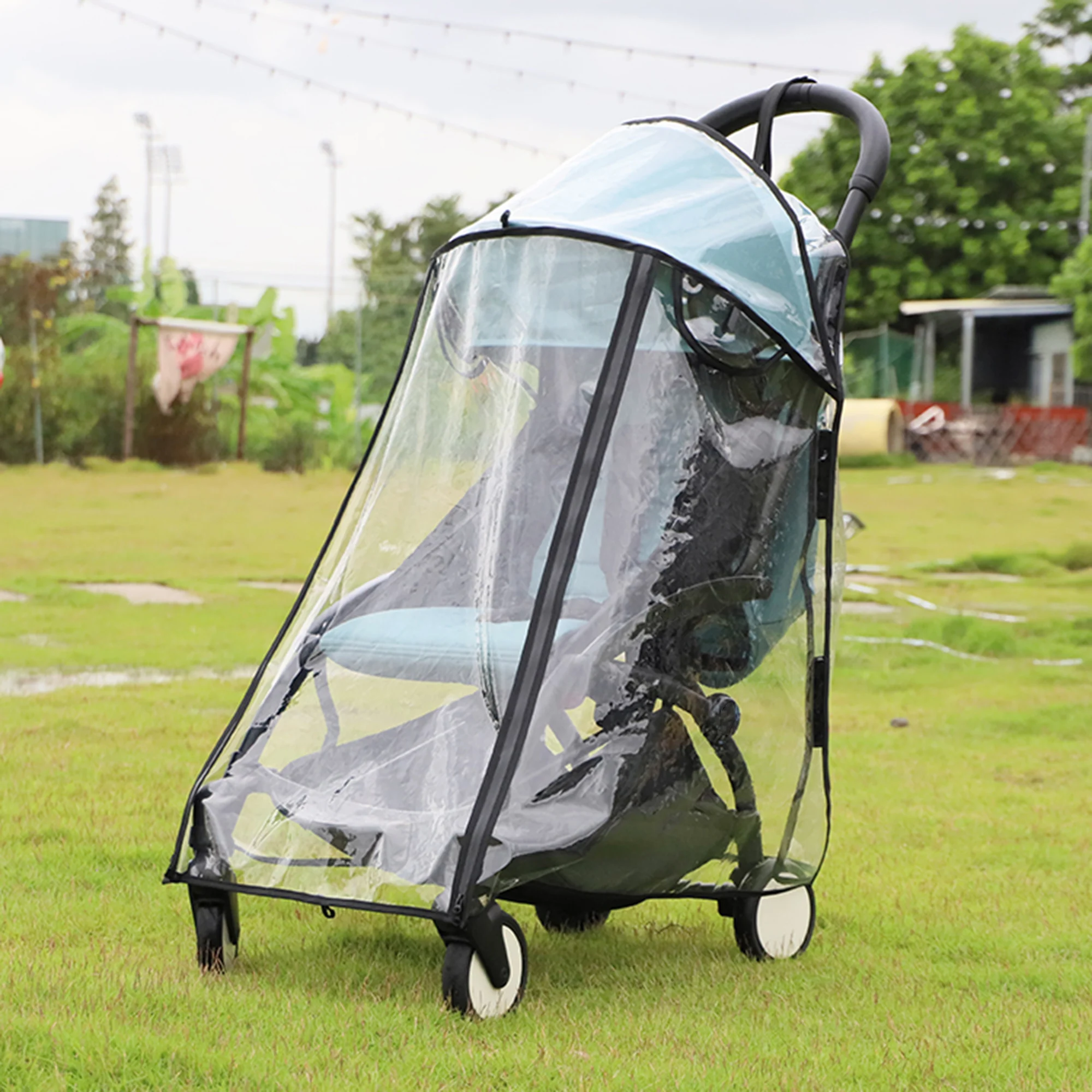 Accesorios para cochecito, cubierta de lluvia para Babyzen Yoyo Baby Yoya Plus, impermeable a prueba de viento, cochecito infantil, impermeable Universal
