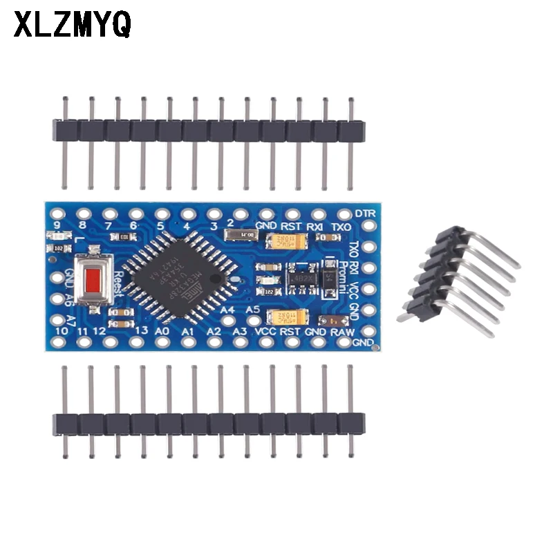 10 Uds Pro Mini 328 Mini 3,3 V/8M 5V/16M ATMEGA328 ATMEGA328P-AU 3,3 V/8MHz 5V/16MHZ para Arduino Kit electrónico DIY
