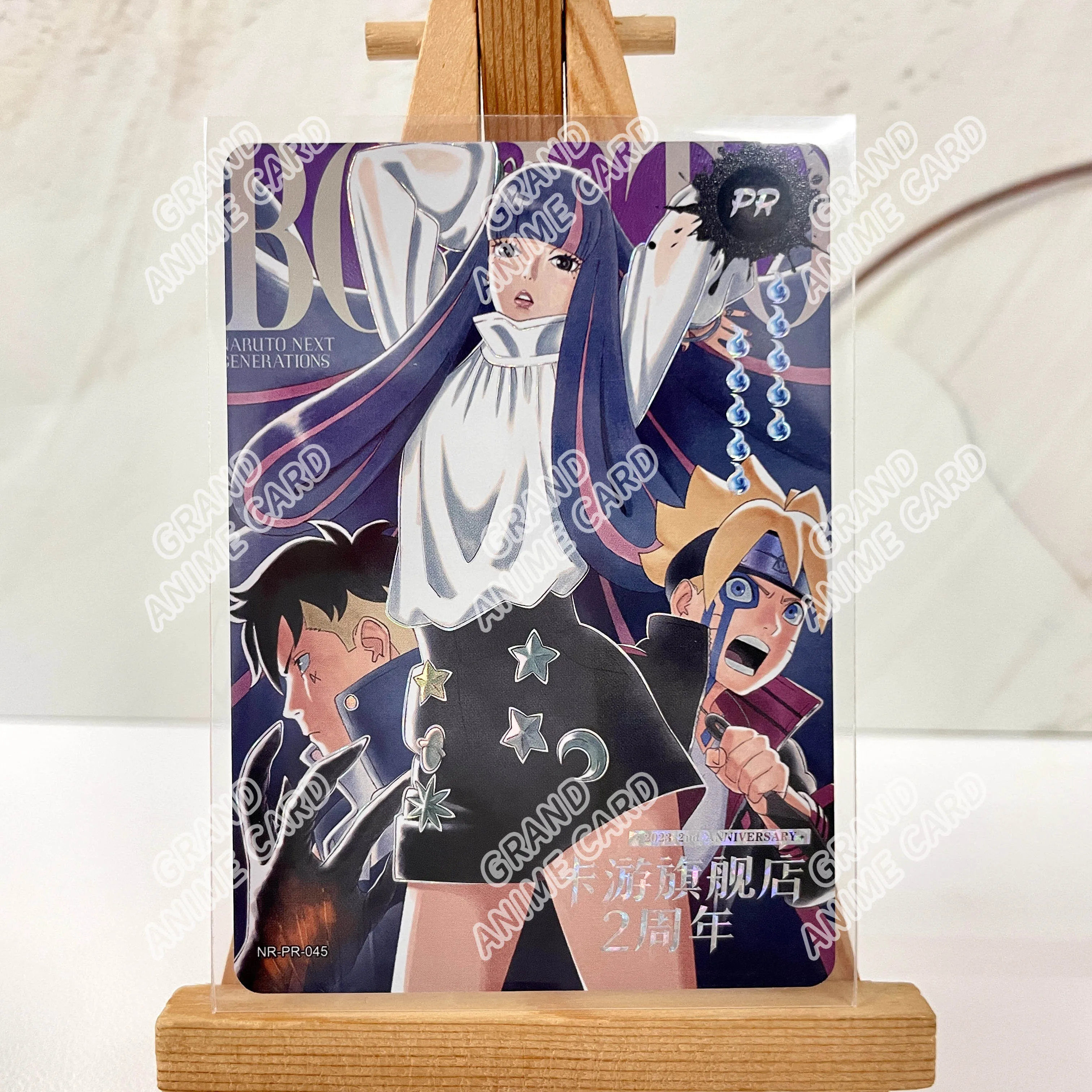 Tarjeta Coleccionable Original de Anime Naruto, Serie Completa PR No. 39-72, Tarjeta Individual Rara, Juego de Colección Naruto Uzumaki, Juguete de Regalo para Niños