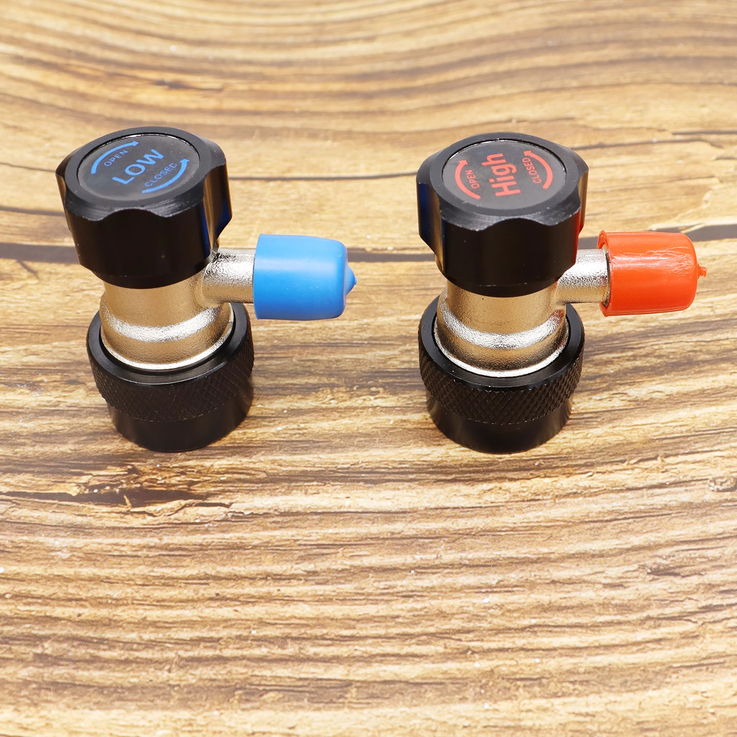 R134A nuevo compresor de CA A/C R-134A adaptador de acoplamiento rápido Manual aire acondicionado 1/4 accesorios de conectores SAE