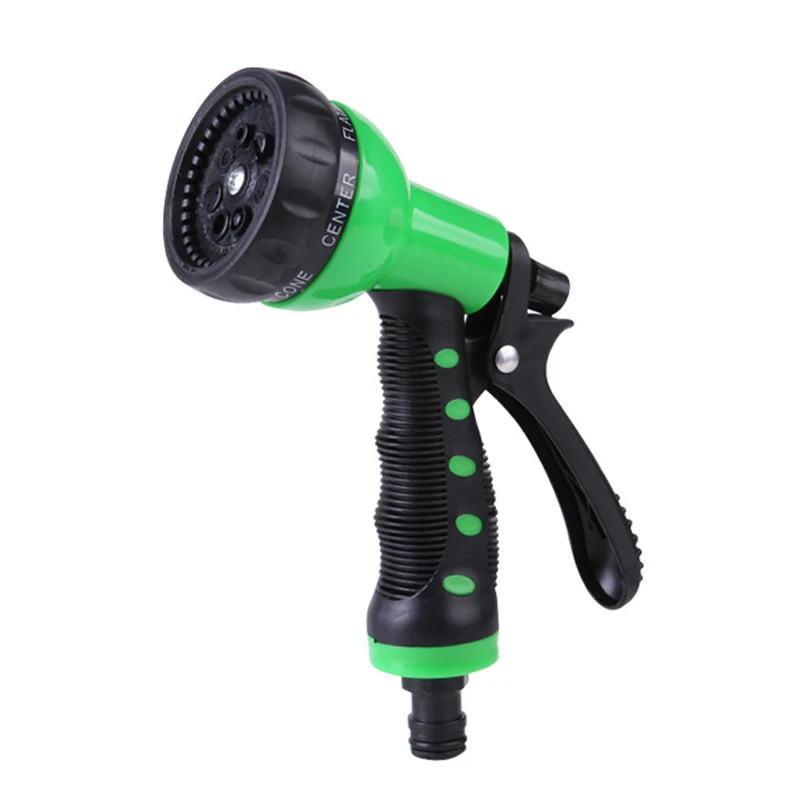 Pistola de agua de alta presión, 7 estilos, lavado de coches, manguera con boquilla ajustable para jardín, pistola de riego, manguera de césped, pulverizador de riego multifunción