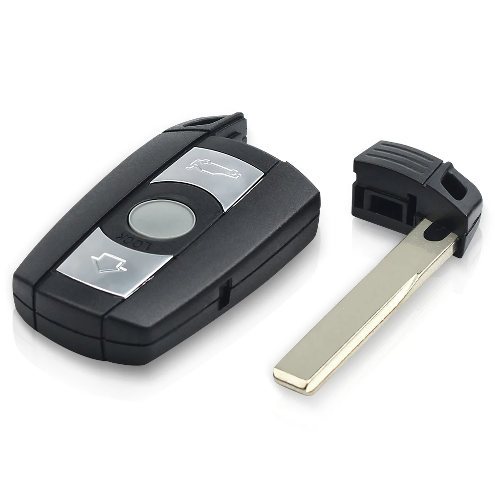 KEYYOU para BMW llave remota de coche 315Mhz /433/ 868MHz para BMW serie 1/3/5/7 CAS3 X5 X6 Z4 Control sin llave de coche ID46 PCF7953 Chip