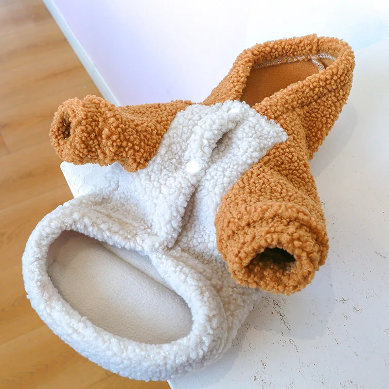 Sudadera con Capucha para Perro o Gato, con Hebilla, Suéter Invernal para Mascotas, para Perros Pequeños, Chihuahua, Poodle, Cachorros, Ropa con Capucha para Mascotas