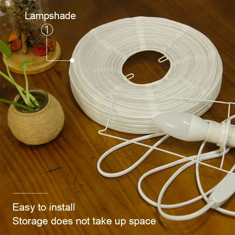 Linterna japonesa, lámpara Led de mesa para sala de estar, dormitorio, mesita de noche, luces de papel de arroz, estudio, arte, decoración creativa, luces de mesa