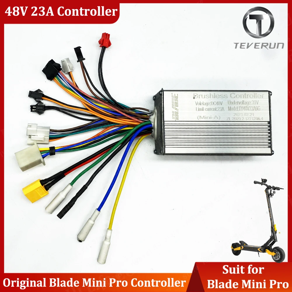 Controlador de onda sinusoidal Original Blade Mini 48V 23A para Blade Mini Pro 48V 15.6Ah Scooter Eléctrico instalar pantalla minimotor EY3