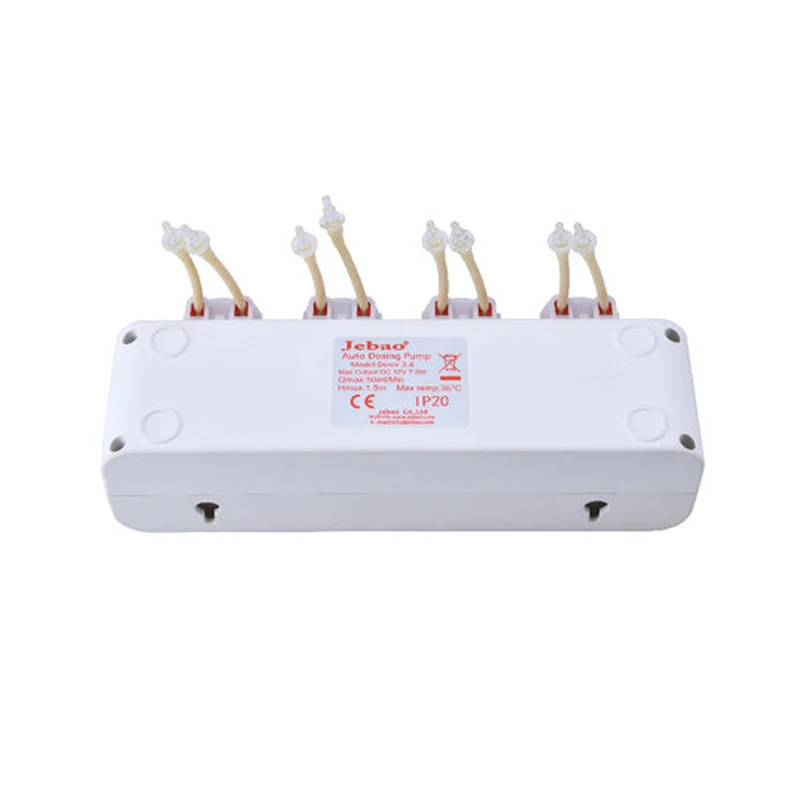 Jebao Dosificador de Agua, Bomba Automática con Filtro, 12 V, Control WiFi, 3.1 y 3.4, 3 y 9 W, Accesorio para Acuario y Arrecife Marino