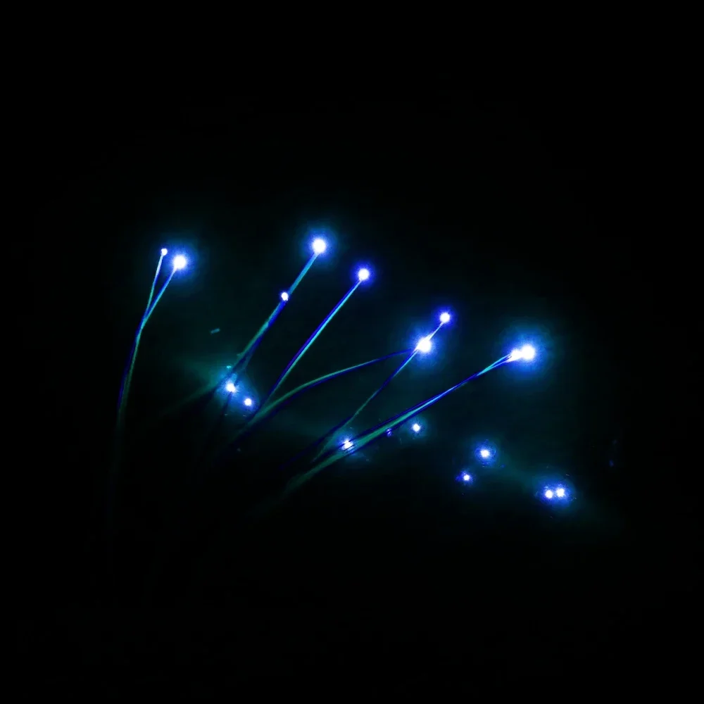 100 Piezas/Lote de Cables LED SMD 0402 0603 0805 1206 para Modelos de Trenes Escala HO N OO, Línea Roja y Negra Pre-soldada, Micro Litz para Dioramas Ferroviarios