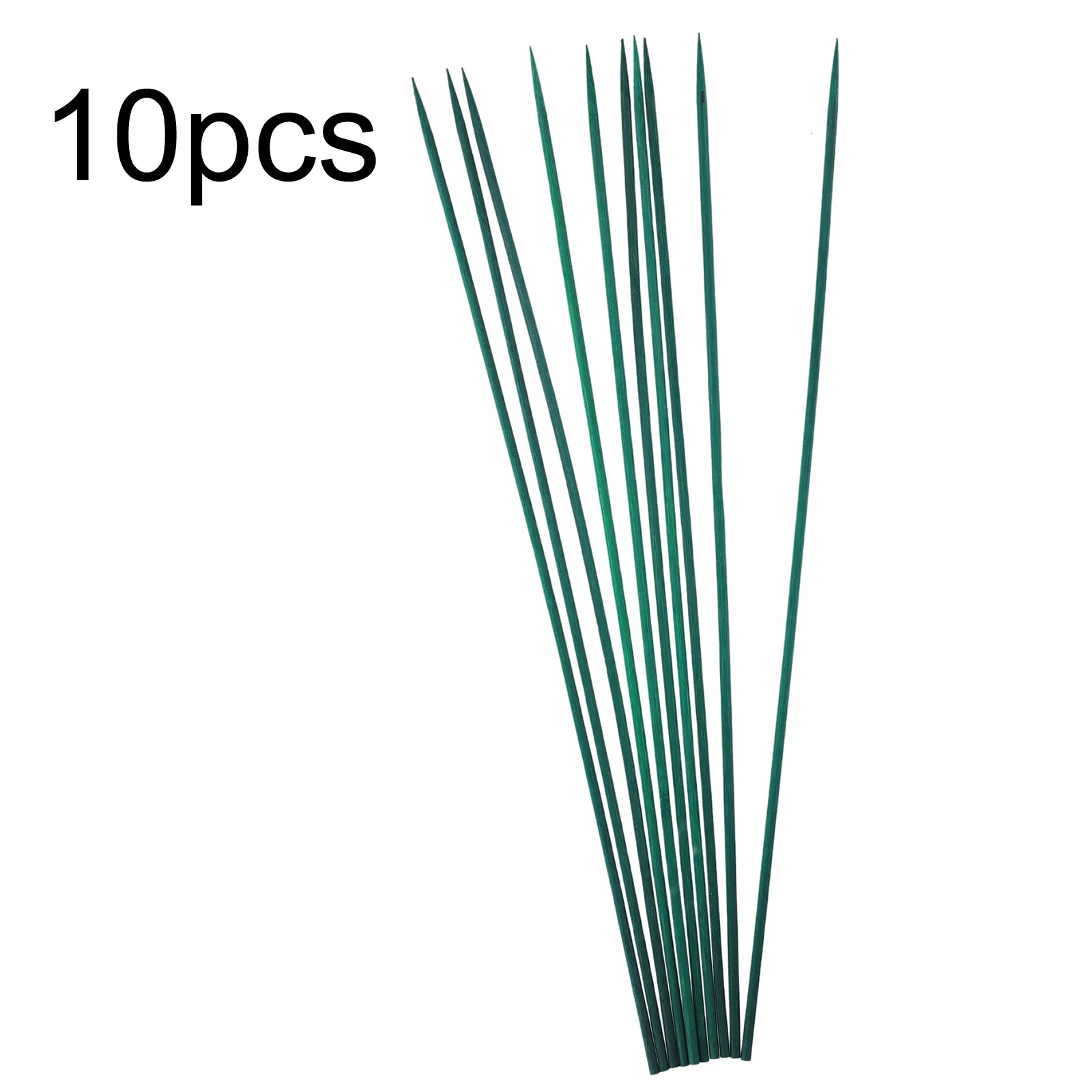 40cm Green Plant Support Sticks Canes para jardín de flores