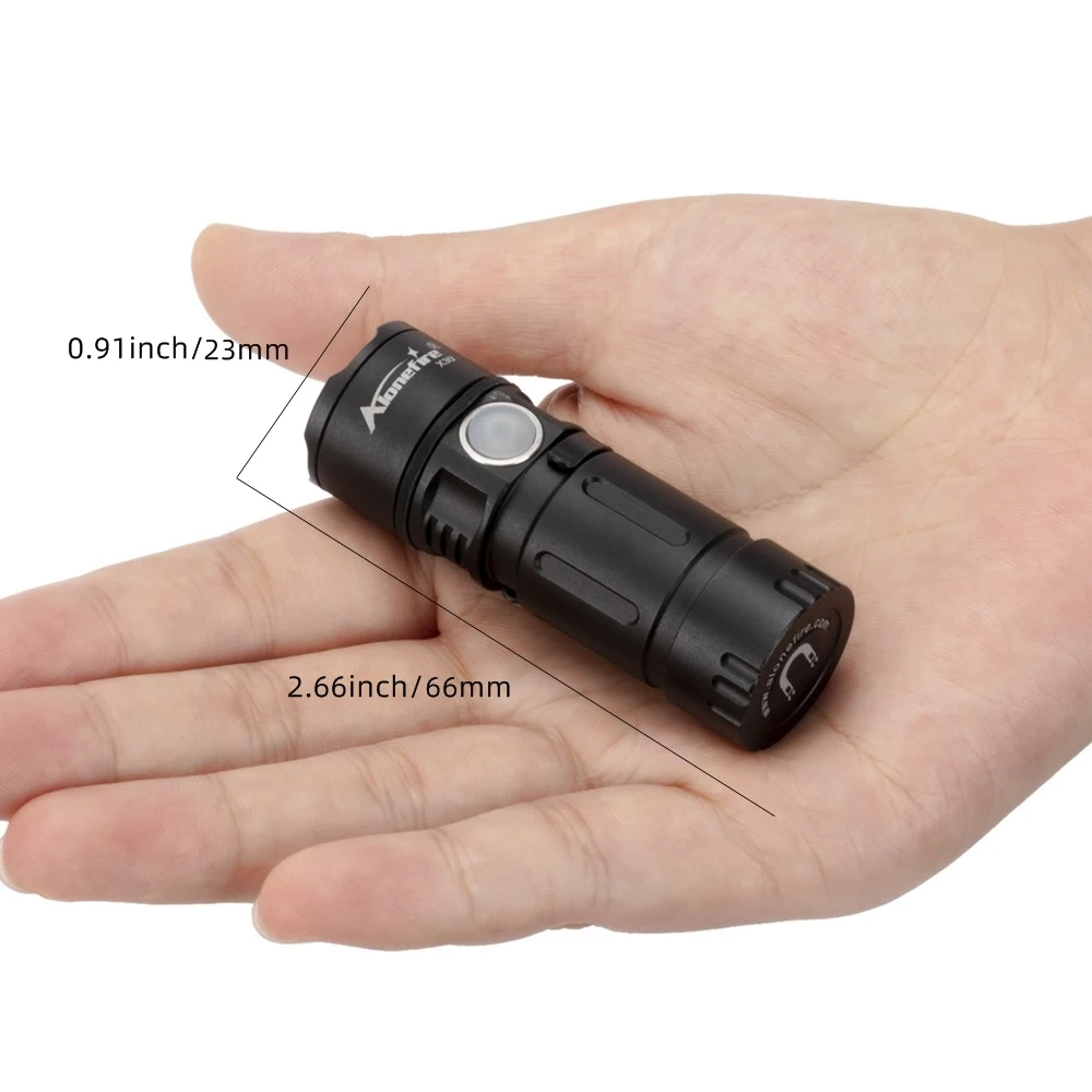 Linterna LED Portátil Mini X30 de 5W, Magnética, Recargable por USB, para Exteriores, Niños, Mujeres, Mochila, Bolsillo, Lámpara de Mano, Batería 16340