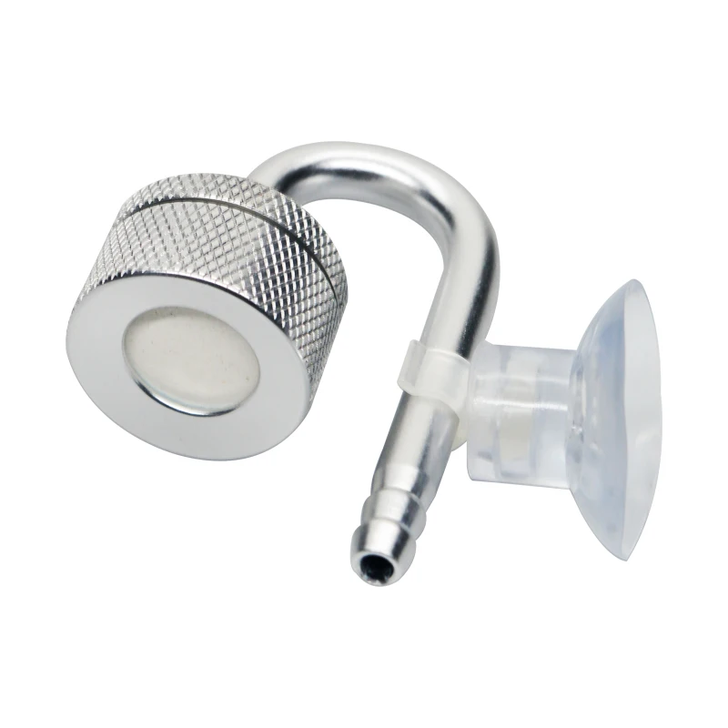 Difusor de CO2 para acuario con ventosa, atomizador de burbujas de CO2, Reactor, regulador de solenoide, atomizador, equipo de CO2 para acuario